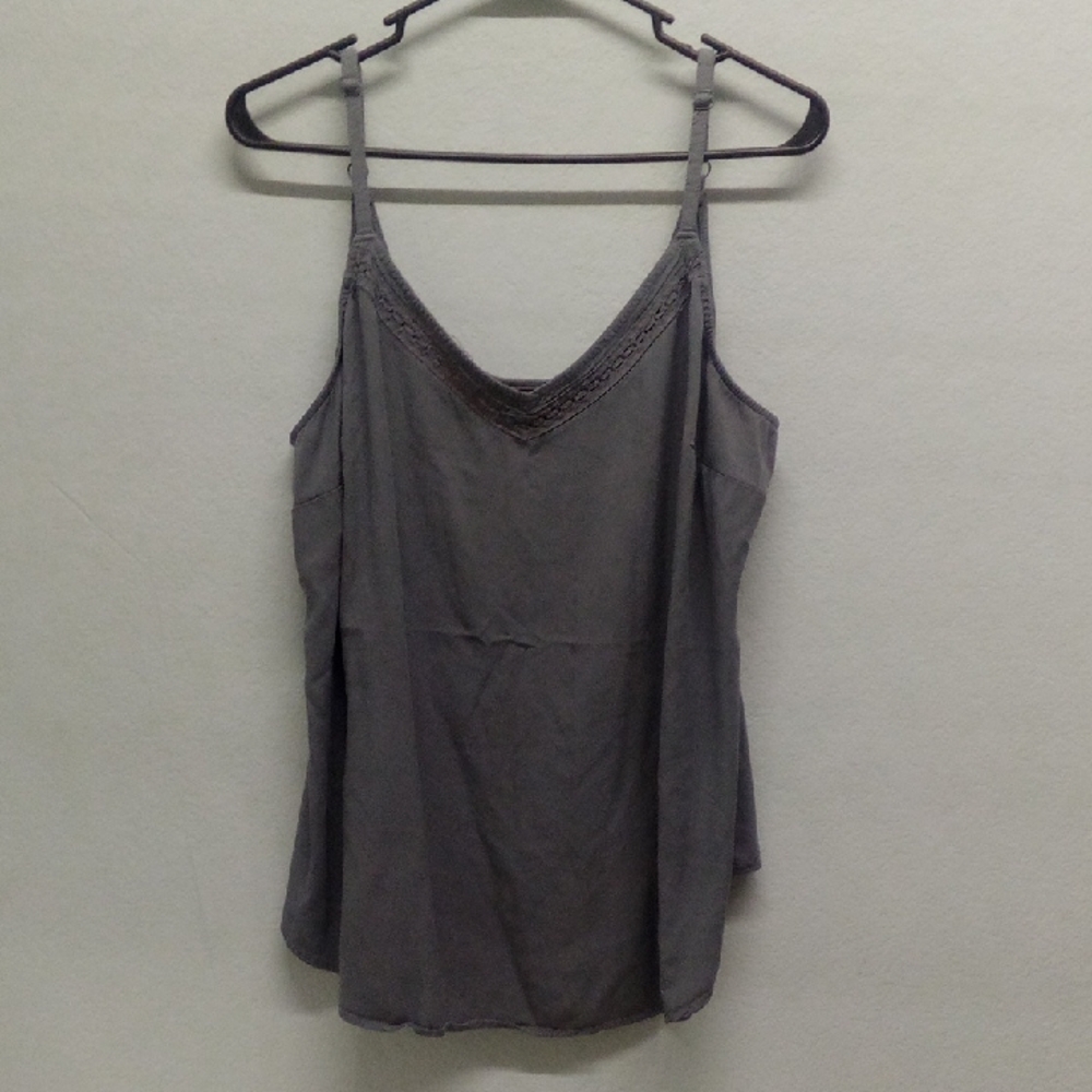 Torrid Gray Sleeveless Camisole Top